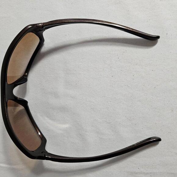 Oakley Sunglasses Break Up Brown/Burgandy Square Frames with Brown Lenses - Picture 4 of 9